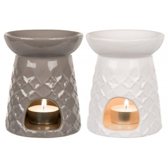 Bolsius Aromalampa keramická hrubý povrch 125 x 100 mm