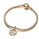 Charm Pozlacené znamení zvěrokruhu Býk, přívěsek na náramek