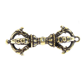 Dorje Vajra pětidílná budhistická měděná palička 4 cm Dorje Vajra pětidílná budhistická měděná palička 4 cm