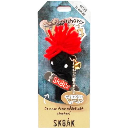 Albi Voodoo přívěsek Skejťák 8 x 4 cm