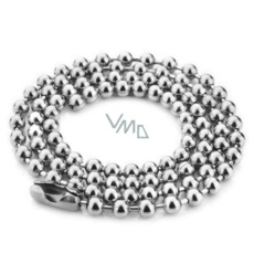 Řetízek z nerezové oceli kulička 2,4 mm / 80 cm