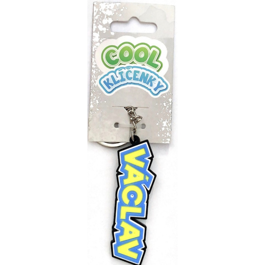 Nekupto Cool jmenná klíčenka Václav 1 kus