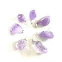 Ametyst Brazílie Troml přívěsek přírodní kámen, M cca 3 cm, 1 kus, AA kvalita, kámen králů a biskupů