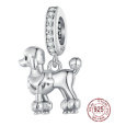 Charm Sterlingové stříbro 925 Pudl - pes, přívěsek na náramek zvíře