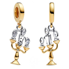 Charm Disney Kráska a zvíře, Lumiére – kouzelný svícen, přívěsek na náramek film