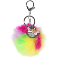 Me to You My Dinky Bear klíčenka Pom Pom duhová 7 cm