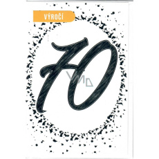 Nekupto přání K výročí 70 let 115 x 170 mm Nekupto přání K výročí 70 let 115 x 170 mm