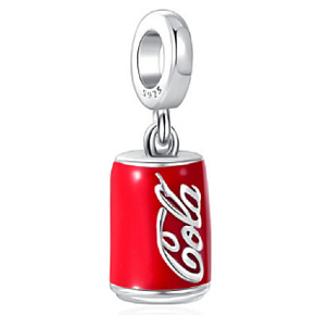 Charm Coca-Cola – Chuť života, styl a originalita, přívěsek na náramek, jídlo a pití