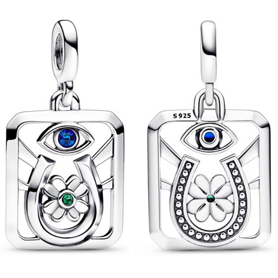 Charm Mini medailon - Tarotová karta, přívěsek na náramek symbol