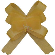 Kokarda stuha stahovací ozdobná zlatá 50 cm Kokarda stuha stahovací ozdobná zlatá 50 cm