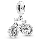 Charm Oslnivé jízdní kolo, přívěsek na náramek sport
