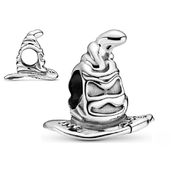 Charm Harry Potter - Třídící moudrý klobouk, korálek na náramek, film