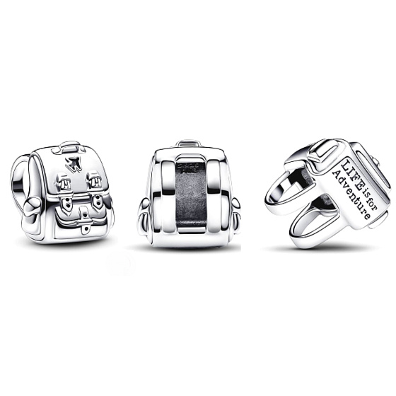 Charm Batoh na cesty, korálek na náramek cestování