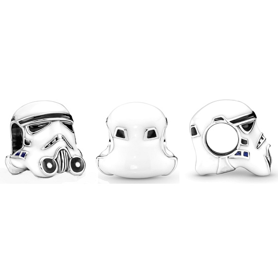 Charm Marvel Star Wars Helma Stormtrooper, korálek na náramek, film