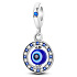 Charm Modré oko ochrany, přívěsek na náramek symbol