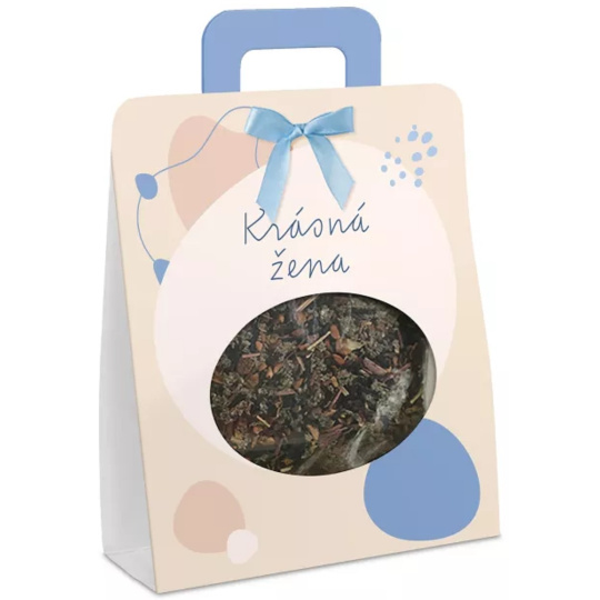 Albi Dárkový čaj Trendy v krabičce Krásná žena modrý 50 g