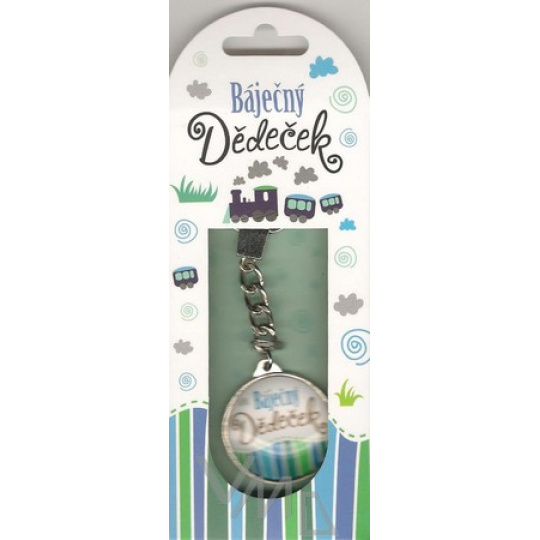 Nekupto Dárkové centrum Klíčenka Báječný dědeček