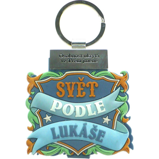 Albi Knížka se jménem na klíče Svět podle Lukáše 6 x 9,5 cm