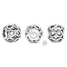 Charm Sterlingové stříbro 925 Nekonečná záře, korálek na náramek přátelství