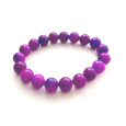 Sugilit náramek elastický přírodní kámen, kulička 10 mm / 16 - 17 cm, Láska • Moudrost • Pravda