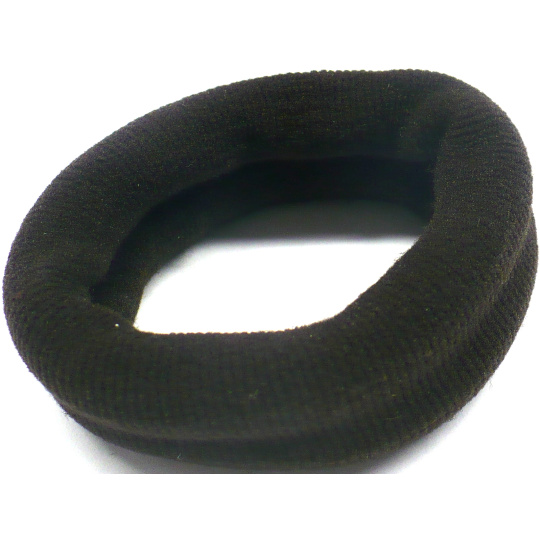 Vlasová gumička hnědá 6 x 2 cm