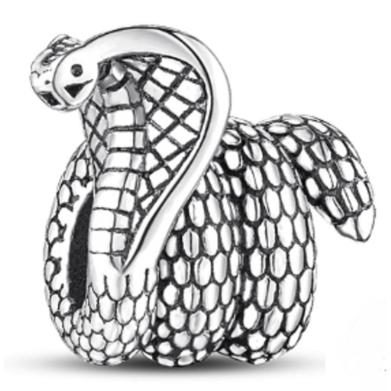 Charm Kobra had, korálek na náramek zvíře