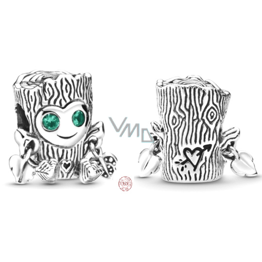 Charm Sterlingové stříbro 925 Roztomilé stromové stvoření, korálek na náramek film Charm Sterlingové stříbro 925 Roztomilé stromové stvoření, korálek na náramek film