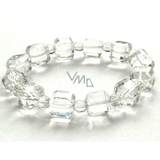 Azeztulit fazet náramek elastický přírodní kámen 11 - 12 mm / 16 - 17 cm, vysokofrekvenční energie Azeztulit fazet náramek elastický přírodní kámen 11 - 12 mm / 16 - 17 cm, vysokofrekvenční energie