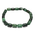 Smaragd náramek elastický přírodní kámen, váleček 6 x 9 mm / 16 - 17 cm, královský kámen