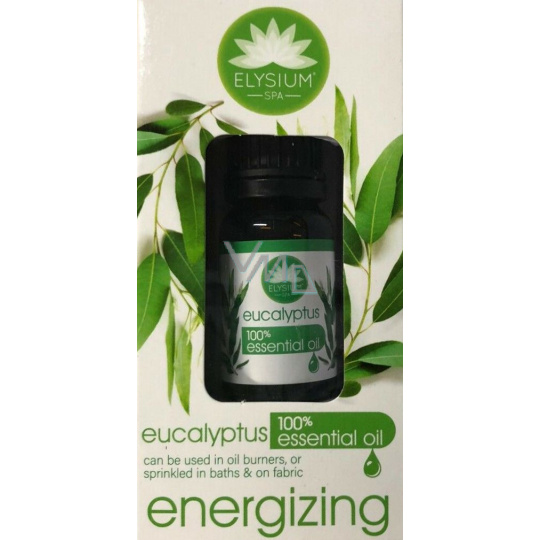 Elysium Spa Eucalyptus 100% esenciální olej 10 ml Elysium Spa Eucalyptus 100% esenciální olej 10 ml