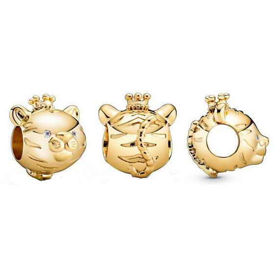 Charm Tygr je třetí zvíře ve 12letém cyklu čínských znamení zvěrokruhu, korálek na náramek