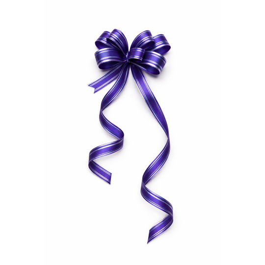 Kokarda – stahovací ozdobná stuha modrá s pruhy 50 cm