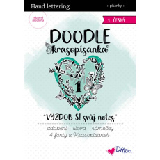 Ditipo Krasopísanka Doodle - Vyzdob si svůj notes 1 předtištěná česká slova k procvičení 36 stran Ditipo Krasopísanka Doodle - Vyzdob si svůj notes 1 předtištěná česká slova k procvičení 36 stran