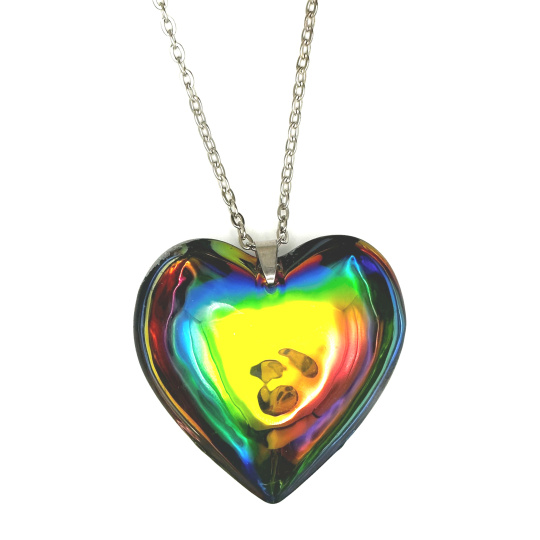 Aurazierski Magickie serce, nie jestem tylko biżuterią 3D 5,5 x 5,5 cm