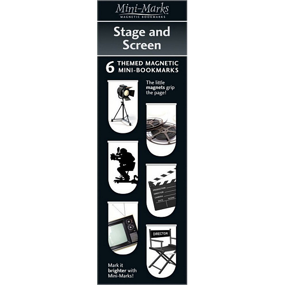 If Mini Mark Záložky Stage and Screen 6 kusů