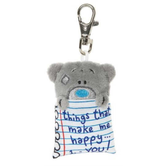 Me to You Klíčenka plyšová malá Medvěd poznámky 7 cm
