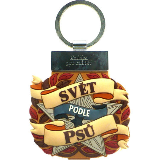 Albi Knížka se jménem na klíče Svět podle psů 6 x 9,5 cm