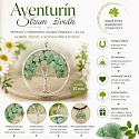 Aventurín – Strom života | Přívěsek z přírodních kousků minerálu | 30 mm | Symbol štěstí a nových příležitostí