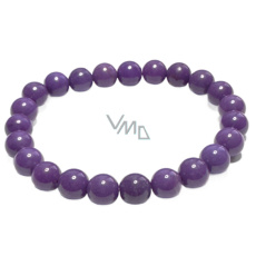 Fosfosiderit náramek elastický přírodní kámen, kulička 8 mm / 16 - 17cm, kámen klidu a stability