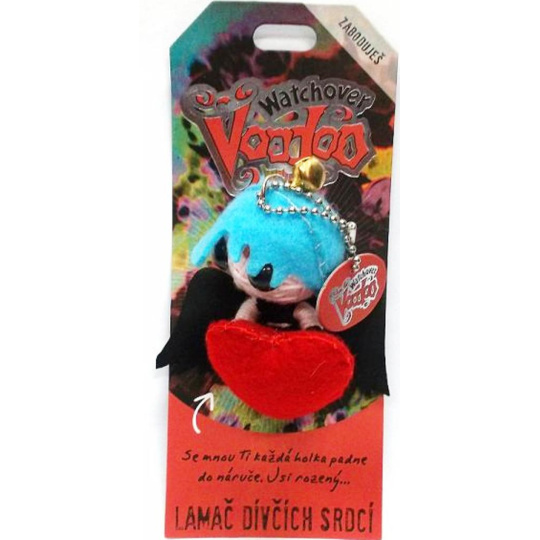 Albi Voodoo přívěsek Lamač dívčích srdcí 8 x 4 cm