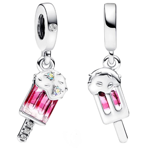 Charm Nanuk - Sladká lahůdka pro toho, kdo má tvé srdce, přívěsek na náramek jídlo a pití