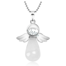 Křemen Anděl přívěsek přírodní kámen 4,2 x 3 cm, nejdokonalejší léčitel Křemen Anděl přívěsek přírodní kámen 4,2 x 3 cm, nejdokonalejší léčitel