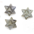 Labradorit merkaba hmatka z kamienia naturalnego 13 mm, kamień transformacji
