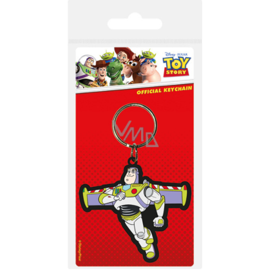 Epee Merch Příběh hraček Toy Story Buzz Lightyear Klíčenka gumová 4,5 x 6 cm
