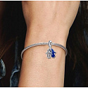 Charm Ruka Fatimy, Hamsa 2v1, přívěsek na náramek symbol