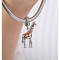 Charm Žirafa, přívěsek na náramek zvíře