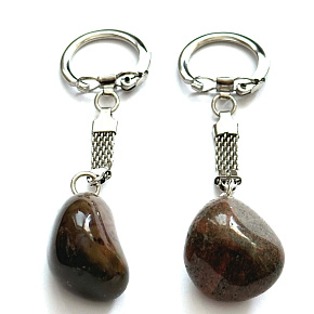 Unakit Troml přívěsek přírodní kámen, cca 10 cm, 1 kus, kámen osobního růstu a vizí