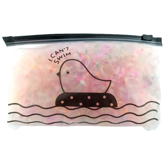 Gumičky silikonové do vlasů barevné sáček 1000 kusů