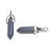 Lapis Lazuli wahadło sześciokąt naturalny kamień 41 x 13 mm, kamień harmonii