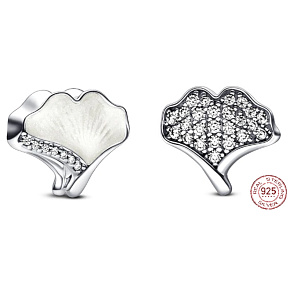 Charm Ginkgo Biloba Smart, korálek na náramek příroda